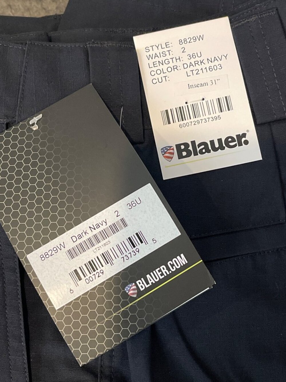 NWT Blauer TENX EMT Pants Womens 2x31 Dark Navy 8829W - Picture 7 of 8